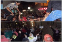 بالصور : مسيرة ليلية ضد الانقلاب بدمياط