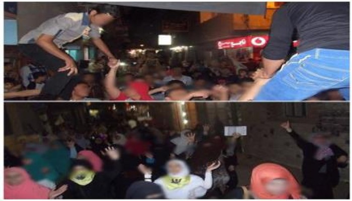 بالصور : مسيرة ليلية ضد الانقلاب بدمياط