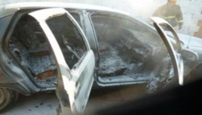 مجهولون يضرمون النيران في سيارة الانقلابي نصر فريد واصل مفتي الجمهورية الاسبق