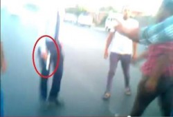 بالفيديو.. شاهد وكيل نيابة يطلق النار على سائق اصطدم بسيارته في القليوبية