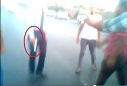 بالفيديو.. شاهد وكيل نيابة يطلق النار على سائق اصطدم بسيارته في القليوبية