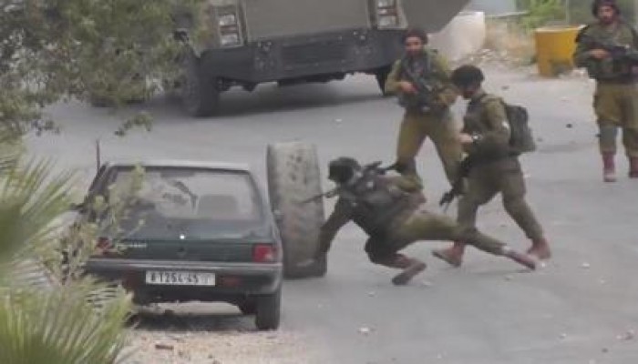 شاهد ضعف وخيبة جنود الاحتلال الصهيوني (فيديو)