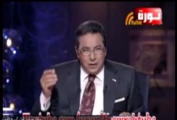 بالفيديو.. المنافق «محمود سعد» خائف منعا للمشاكل