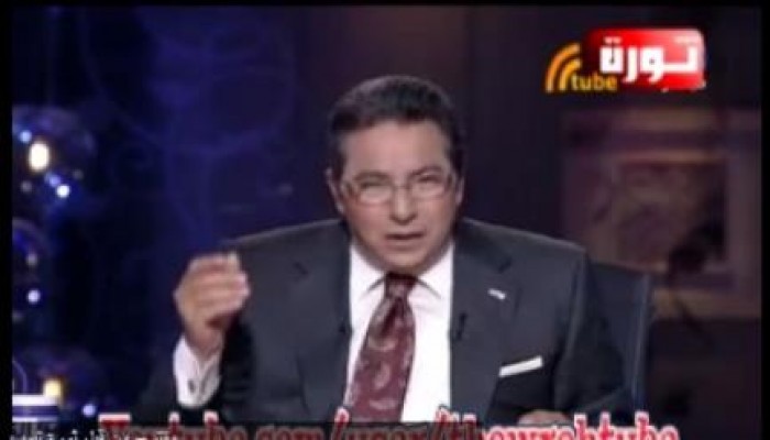 بالفيديو.. المنافق «محمود سعد» خائف منعا للمشاكل