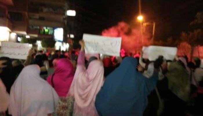 المنصورة تواصل انتفاضتها ضد الانقلاب بمسيرة حاشدة ليلية رافضة لحكم السيسى وقضاء العسكر