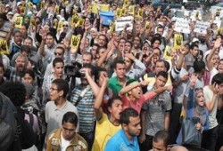 اختطاف ثلاثه من مؤيدى الشرعيه بفاقوس من مقر عملهم