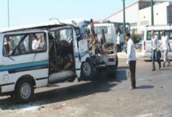 مصرع 3 طالبات وإصابة 10 آخرين خطيرة في حادث تصادم بأسيوط