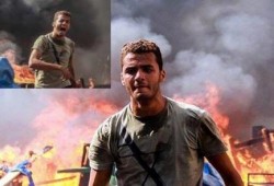 قضاء العسكر يحكم بـ 24 سنة سجن علي الثائر "أنس أشرف" صاحب أشهر صور مجزرة رابعة