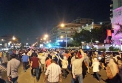 مسيرة ليلية حاشدة لثوار مدينة نصر ضد الانقلاب العسكري