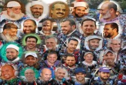 صورة وتعليق إبتسامه الواثقين من نصر الله مابين معتقل ومطارد