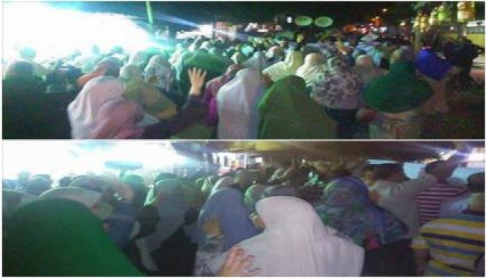 الاسكندرية - بالصور : مسيرة ليلية حاشدة " بصلاح الدين " ضد الانقلاب العسكري