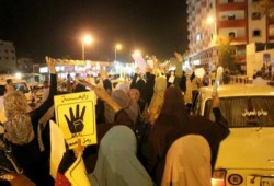 فعاليات ليلية لثوار أسوان رفضًا للانقلاب الفاشي