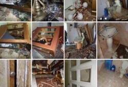 اعتداء ميلشيات الانقلاب الإجرامي على منازل الأهالي بدمياط