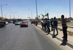 طلاب الجامعات الخاصة بأكتوبر ينظمون وقفة اعتراضاً علي تعذيب الحرائر في سجون الانقلاب