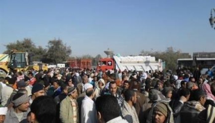 مأمور"بنى عبيد" ردأً على أهل الفتاه المخطوفه منذ الأمس "جهزوا كفنها" والأهالي تقطع الطريق