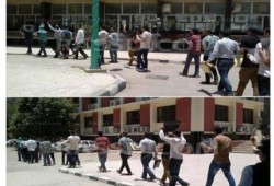 فعالية بجامعة  سوهاج; مطالبة بالإفراج عن المعتقلين