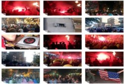 ثوار الإسكندرية يختتمون فعالياتهم المنددة بالانقلاب في نهاية اسبوع "العسكر فاكرينها تكية"