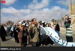 مسيرة صباحية حاشدة لثوار برج العرب ضمن فعاليات جمعة "الحرية لمصر"