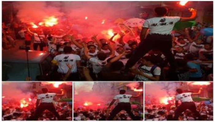 ننشر بالصور " داخلة أولتراس مصر السياسي " بناهيا ضد الانقلاب العسكري