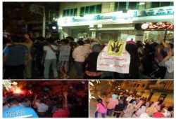 مسيرة بطنطا احتجاجا على الانقلاب العسكري