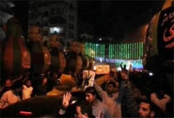 المحلة الكبرى تواصل نضالها الثوري ضد الانقلاب بمسيرة ليلية