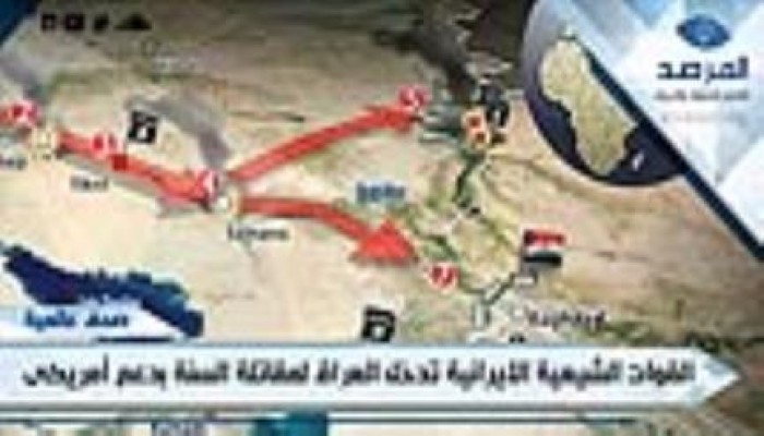 القوات الشيعية الايرانية تدخل العراق لمقاتلة السنة بدعم أمريكى