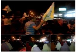 دمياط - بالصور : مسيرة حاشدة لثوار كفر البطيخ تنديدا بالانقلاب العسكرى