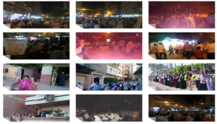 أهالي الاسكندرية ينددون بما يحدث في كوم الدكة