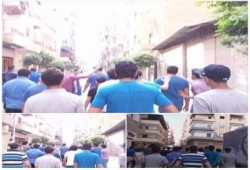 ‫الدقهلية‬ - بالصور :  مسيرة لحركة عفاريت ضد الإنقلاب بـ ‫‏المنصورة‬