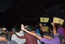 مسيرة حاشدة  لرفضى الانقلاب بالإسماعيلية