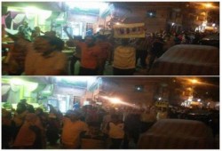 الاسكندرية - بالصور : مسيرة ليلية لثوار العصافرة ‫‏الاسكندرية‬ ضد حكم السفاح