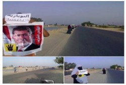 البحيرة: سلسلة بشرية لحركة 7 الصبح بالنوبارية (صور)