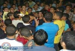 الشرقية - بالصور : وقفة ليلية بقرية الحلمية  تنديدا بالانقلاب العسكري