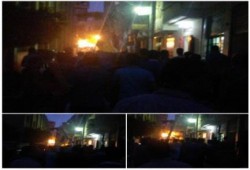 ‫‏الدقهلية‬ - بالصور : مسيرة ليلية رافضة لحكم العسكر بمركز منية النصر.