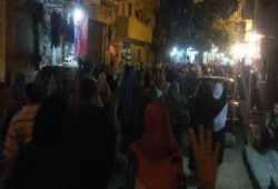 الاسكندرية -بالصور:مسيره حاشده لثوارالعصافرة تجوب شوارع المنطقة علي هتافات يسقط حكم العسكر