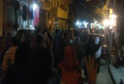 الاسكندرية -بالصور:مسيره حاشده لثوارالعصافرة تجوب شوارع المنطقة علي هتافات يسقط حكم العسكر