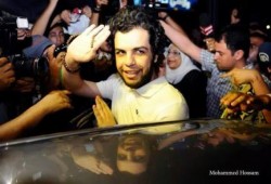 ننشر أول صور للبطل عبدالله الشامي بعد خروجه من سجون الانقلاب