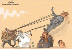 كاريكاتير: حكم العسكر في مصر