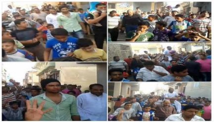 دمياط: قرية العباسية تستقبل أحد ابنائها المحررين من المعتقل بمسيرة حاشدة