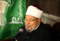 د.القرضاوي يدعو إلى الثورة ضد الظلم وانتهاك الحرمات