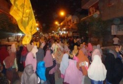 بني سويف بالصور:انتفاضة شعبية لثوار ‫‏المدينة ضد ‫‏الانقلاب‬ مطالبين بإطلاق سراح المعتقلين