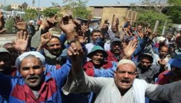 تواصل اعتصام عمال "الكوك المصرية" لليوم الرابع على التوالي