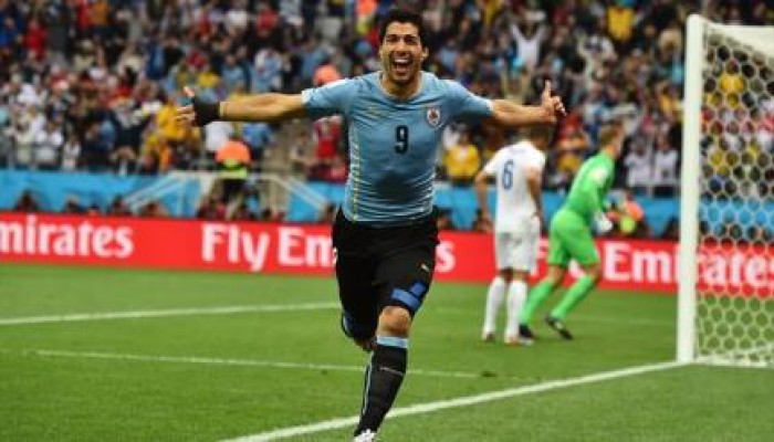 فيديو .. إنجلترا تغادر المونديال بأقدام "سواريز" نجم ليفربول الانجليزي