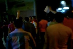 مسيرة ليلية بالإسماعيلية توزع ورقات الصلاة علي النبي وتدعوا لـ3يوليو