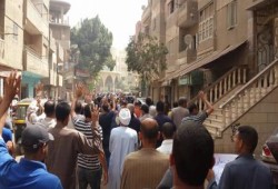 حشود بشرية بالصف ضمن فعاليات "مصر مش معسكر"
