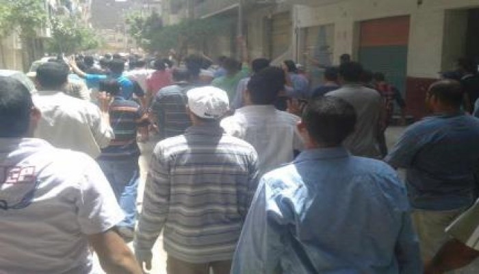 تزايد أعداد المتظاهرين المشاركين بمليونية "مصر مش معسكر" بمدينة الفيوم