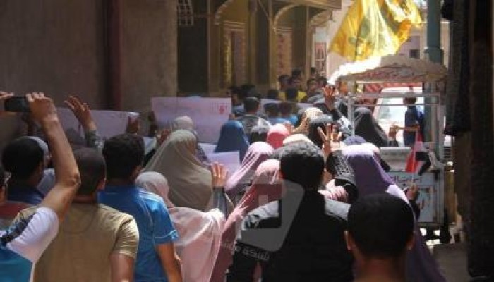 " ميت عنتر" تنتفض ضد الانقلاب الدموي في جمعة "مصر مش معسكر"
