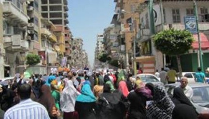 بورسعيد تنتفض ضد الانقلاب ونصرة للنبي في جمعة "مصر مش معسكر"