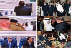 ملك السعودية بين استقبال مرسى والسيسى .. فضحتونا