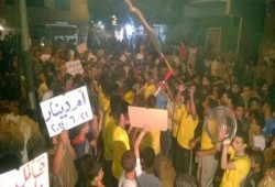 الجيزة - بالصور : مسيرة ليلية حاشدة بقرية أم دينار ضد الانقلاب العسكري